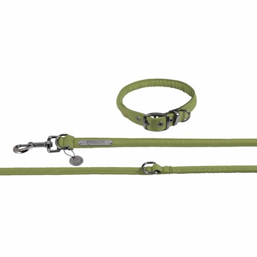 Eskadron Hundeset Faux Leather Moss Green Platinum 2024, Größe:M Eskadron Hundeset Faux Leather Moss Green Platinum 2024, Größe:M von Eskadron