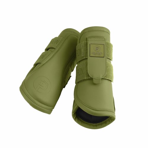 Eskadron Pferde Gamaschen Faux Leather Moss Green Platinum 2024, Größe:M Eskadron Pferde Gamaschen Faux Leather Moss Green Platinum 2024, Größe:M von Eskadron