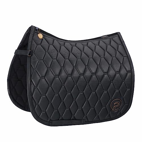 Eskadron Schabracke METALLIC Faux Leather Black Platinum 23, Größe:VS von Eskadron