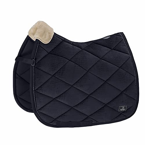 Eskadron Schabracke Velvet Croco Platinum 22 Navy DL von Eskadron