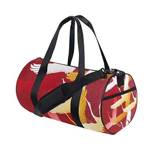 Eslifey Artistic Crane Fitness-Sporttasche, Reisetasche, für Damen und Herren Eslifey Artistic Crane Fitness-Sporttasche, Reisetasche, für Damen und Herren von Eslifey