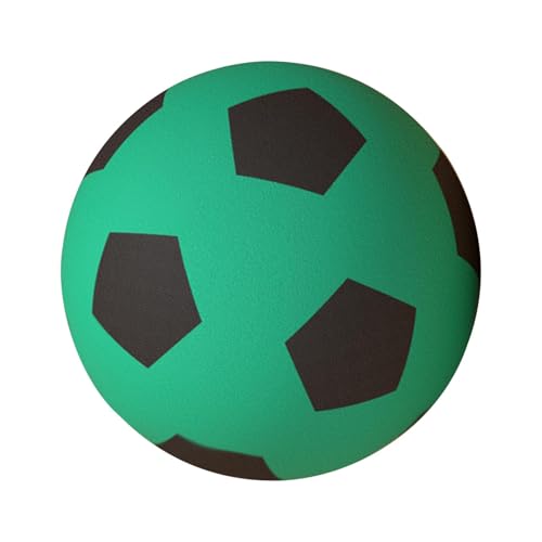 Esncddym Silent Soccer für Kinder, Silent Soccer Ball | Soft-Fußball für drinnen und draußen für Kinder | Training Fußball Jonglieren Dribbling Ball Spielzeug für Sommersportspaß auf Spielplätzen, von Esncddym