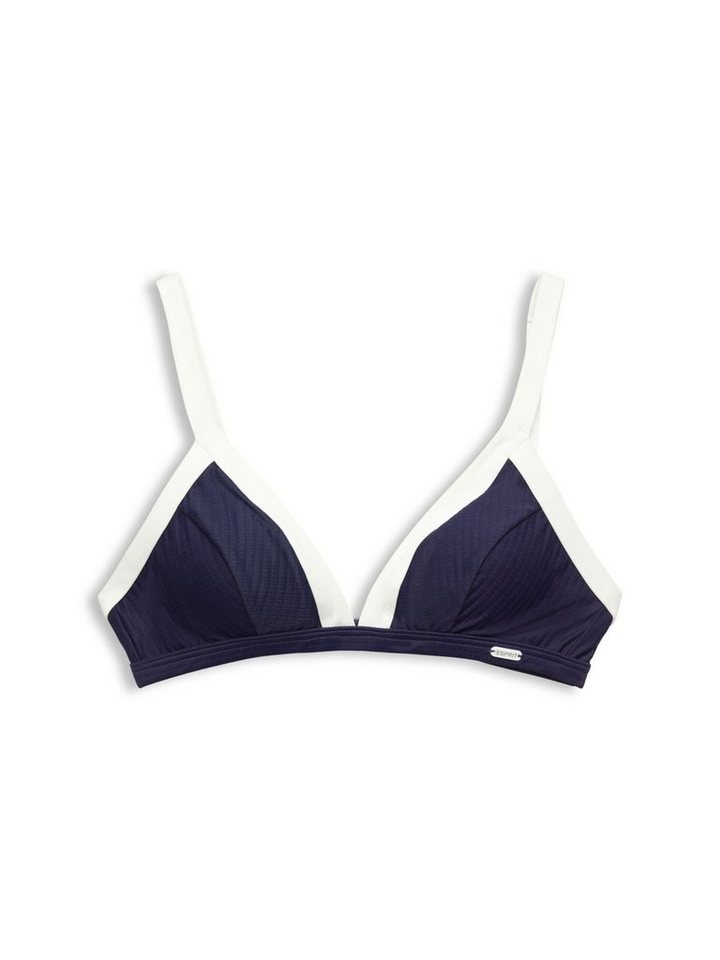 Esprit Triangel-Bikini-Top Wattiertes Triangel-Bikinitop von Esprit