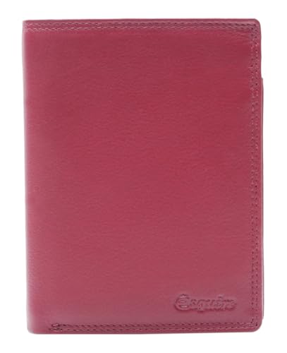 Esquire Duo Damen Leder Geldbörse 0484-59 Rot Geldbeutel Esquire Duo Damen Leder Geldbörse 0484-59 Rot Geldbeutel von Esquire