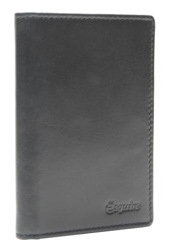 Esquire New Silk Passport Card Holder Black Esquire New Silk Passport Card Holder Black von Esquire