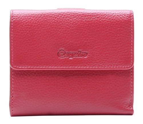 Esquire Primavera kleine Börse 10 cm rot von Esquire