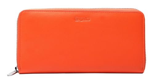 Esquire Viktoria Zip Around Wallet Flame Orange von Esquire