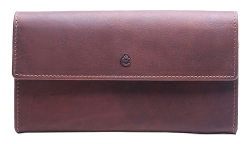 Esquire Wallet 12430802 Brown 02 19 x 10 cm Mujer von Esquire