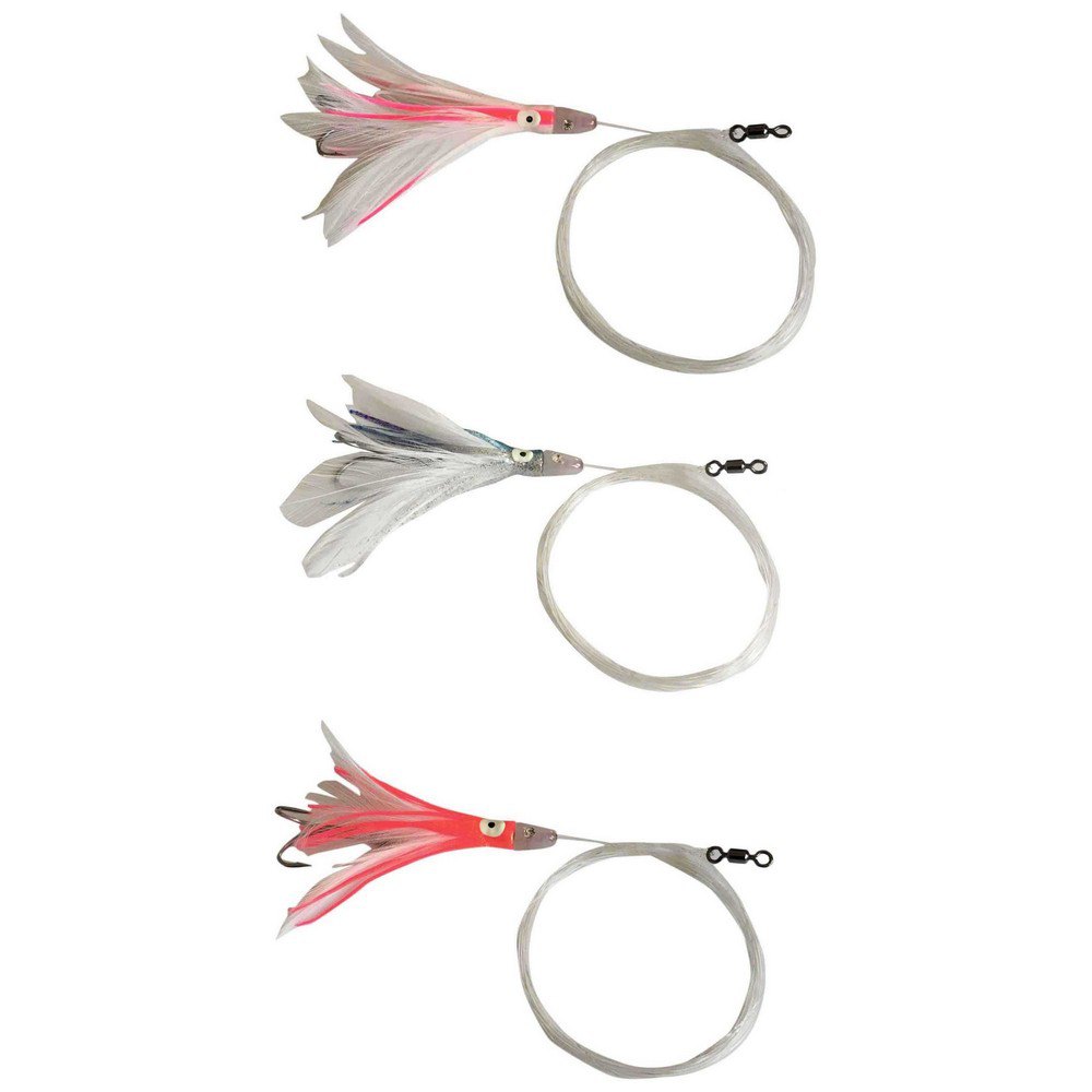 Estanfish Tuna Crystal Octopus Trolling Feather 110 Mm Weiß Estanfish Tuna Crystal Octopus Trolling Feather 110 Mm Weiß von Estanfish