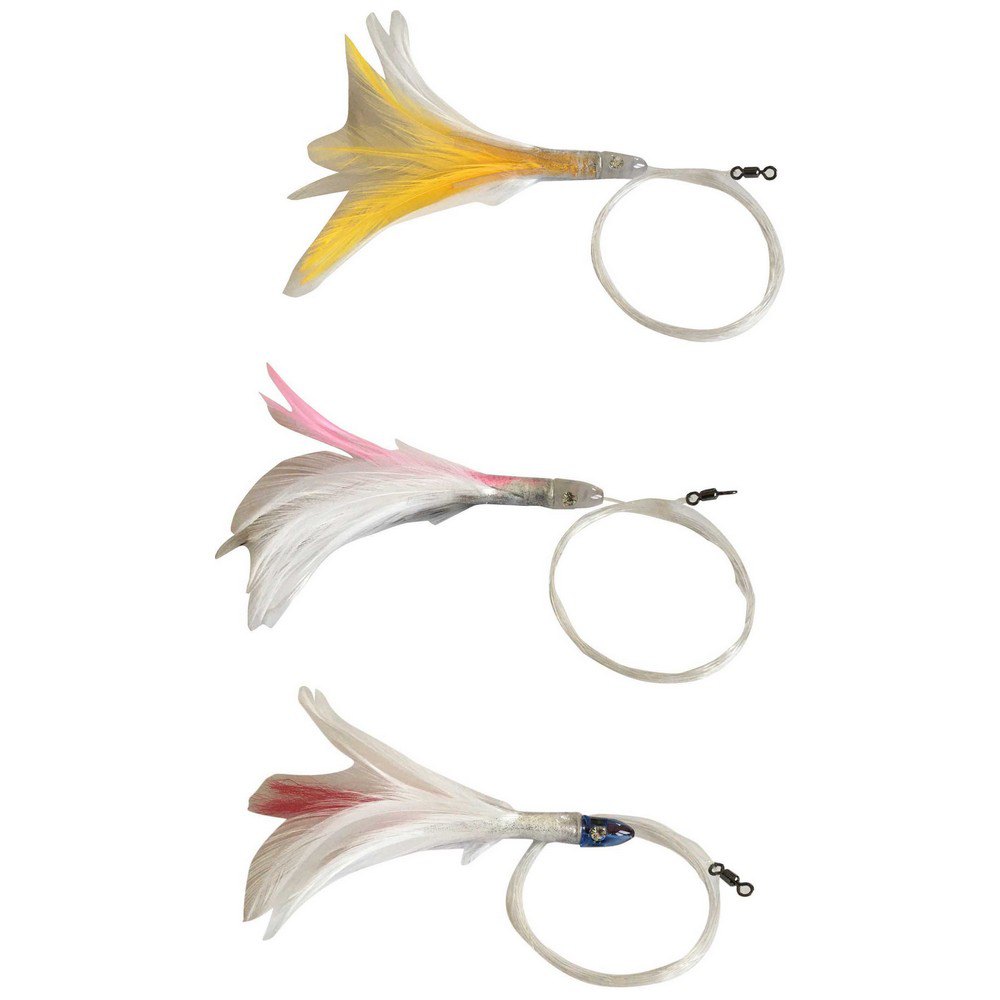Estanfish Tuna Crystal Trolling Feather 140 Mm Weiß Estanfish Tuna Crystal Trolling Feather 140 Mm Weiß von Estanfish