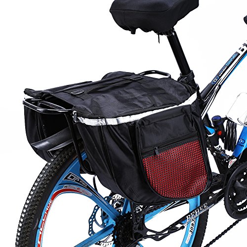 Fahrradtasche, 25L Fahrrad Gepäckträgertasche, wasserdichte Transporttasche, Fahrrad-Seitenpakete, für Fahrrad, Mountainbike, Radfahren, 32 cm x 25 cm x 12 cm Fahrradtasche, 25L Fahrrad Gepäckträgertasche, wasserdichte Transporttasche, Fahrrad-Seitenpakete, für Fahrrad, Mountainbike, Radfahren, 32 cm x 25 cm x 12 cm von Estink