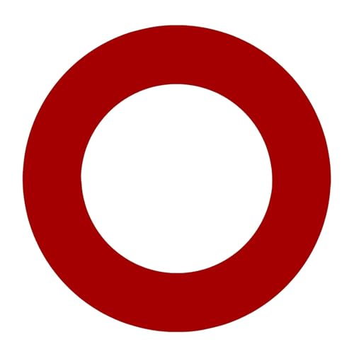 Dart Surround Dart Wandschutz, Dartscheibe Schutzring Dartscheibe Schutz, Dartboard-Einfassung, stabile Umrandung, leichte Dartboard-Rückseite für Dartspiele, Red Dart Surround Dart Wandschutz, Dartscheibe Schutzring Dartscheibe Schutz, Dartboard-Einfassung, stabile Umrandung, leichte Dartboard-Rückseite für Dartspiele, Red von Eteslot