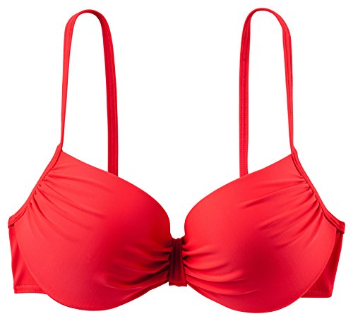 Etirel Damen Miriam Solid Bikini, rot, 38D Etirel Damen Miriam Solid Bikini, rot, 38D von Etirel