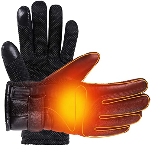 beheizbare Handschuhe Damen und Herren, USB Powered Touchscreen Winter Skihandschuhe Handwärmer für Winterski Angeln Eislaufen Jagd Walking von Etomvoop