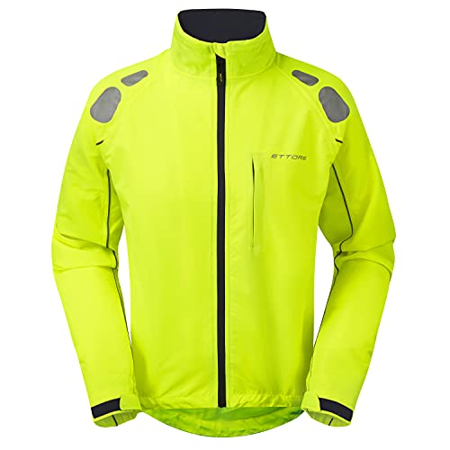 Ettore wasserdichte Atmungsaktive Herren Fahrradjacke Hohe Sichtbarkeit Hi-Vis - Gelb - Night Eagle II - M Ettore wasserdichte Atmungsaktive Herren Fahrradjacke Hohe Sichtbarkeit Hi-Vis - Gelb - Night Eagle II - M von Ettore