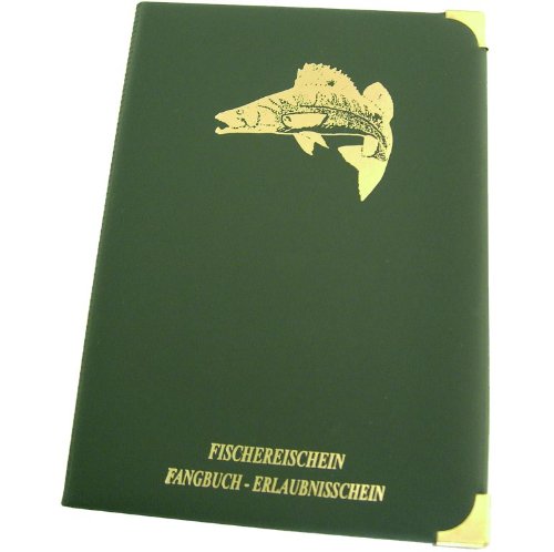 Etui-Shop Fischereischein Mappe 14 Fächer, grün Etui-Shop Fischereischein Mappe 14 Fächer, grün von Etui-Shop