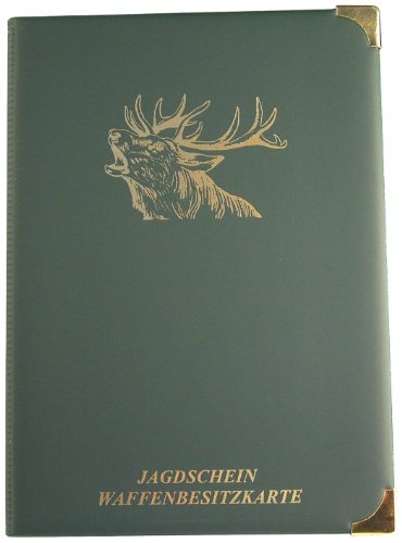 Jagdschein Etui - WBK Etui - für Jäger und Jagd - Verbände Grün Jagdschein Etui - WBK Etui - für Jäger und Jagd - Verbände Grün von Etui-Shop