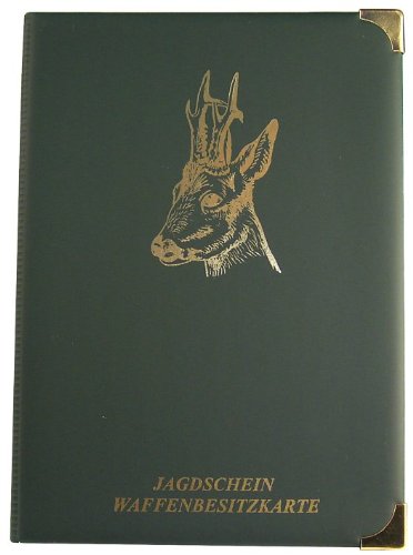 Jagdschein Etui - WBK Etui - für Jäger und Jagd - Verbände Grün Jagdschein Etui - WBK Etui - für Jäger und Jagd - Verbände Grün von Etui-Shop