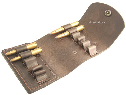 Etui-Shop Patronenetui 6 große, 5 kleine Kugeln, 100113.10Z - Rindleder, Braun Etui-Shop Patronenetui 6 große, 5 kleine Kugeln, 100113.10Z - Rindleder, Braun von Etui-Shop