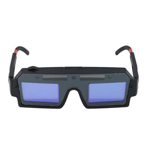 Eujgoov Automatisch Verdunkelnde Schweißbrille, Solar-Schweißer-Schutzbrille Zum Schneiden und Schleifen von Eujgoov