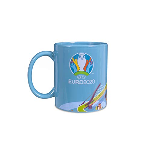 Euro 2020 Unisex's Mug, Turquoise, One Size Euro 2020 Unisex's Mug, Turquoise, One Size von Euro 2020