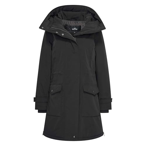 Euro-Star Damen Parka Wintermantel ESMia wasserdicht schwarz, Größe:XL von Euro-Star