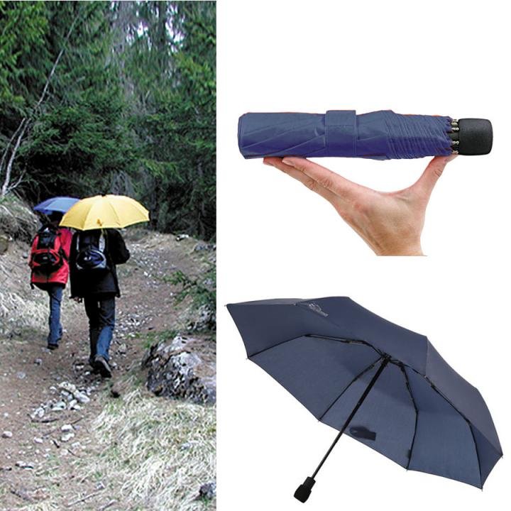 EuroSCHIRM - Göbel - Regenschirm Wanderschirm - light trek automatik, marine von EuroSCHIRM