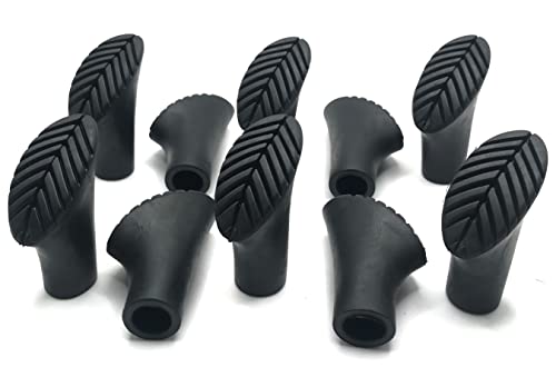 EUROBATT 10X Gummipuffer Ersatzfüße für Nordic Walking Stöcke Pads schwarz EUROBATT 10X Gummipuffer Ersatzfüße für Nordic Walking Stöcke Pads schwarz von Eurobatt