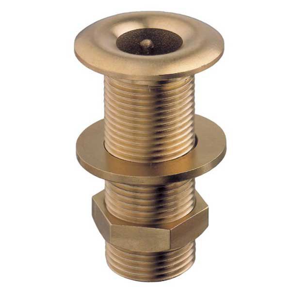 Euromarine 1´´ Short Threaded Grommet Thru-hull Golden 25 mm von Euromarine