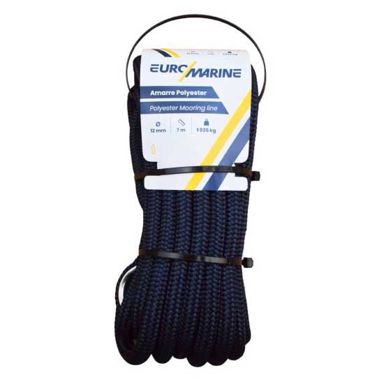 Euromarine Dockline Ss Guard Polyester Rope 11 M Blau 16 mm Euromarine Dockline Ss Guard Polyester Rope 11 M Blau 16 mm von Euromarine