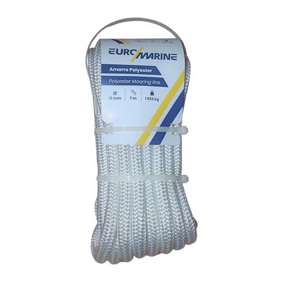 Euromarine Dockline Ss Guard Polyester Rope 11 M Durchsichtig 16 mm Euromarine Dockline Ss Guard Polyester Rope 11 M Durchsichtig 16 mm von Euromarine