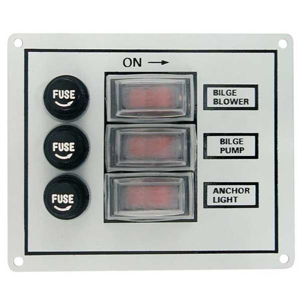 Euromarine 3 Positions Indoor Electrical Panel Durchsichtig 97 x 117 mm Euromarine 3 Positions Indoor Electrical Panel Durchsichtig 97 x 117 mm von Euromarine