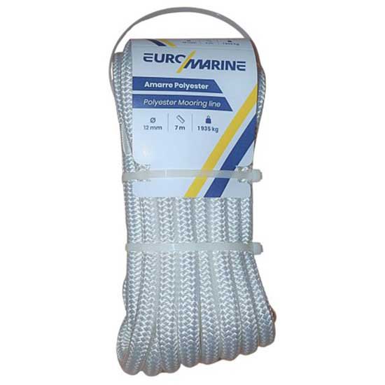 Euromarine Dockline Ss Guard Polyester Rope 9 M Durchsichtig 14 mm Euromarine Dockline Ss Guard Polyester Rope 9 M Durchsichtig 14 mm von Euromarine