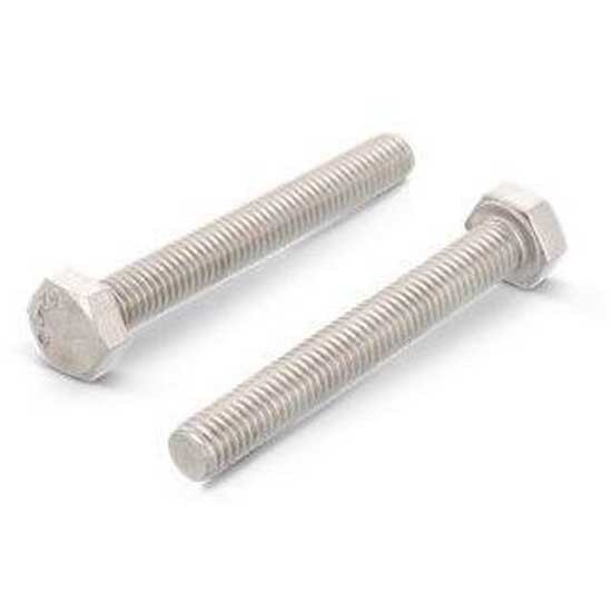 Euromarine A4 Din 933 Hexagonal Head Screw 8x30 Mm 25 Units Silber von Euromarine