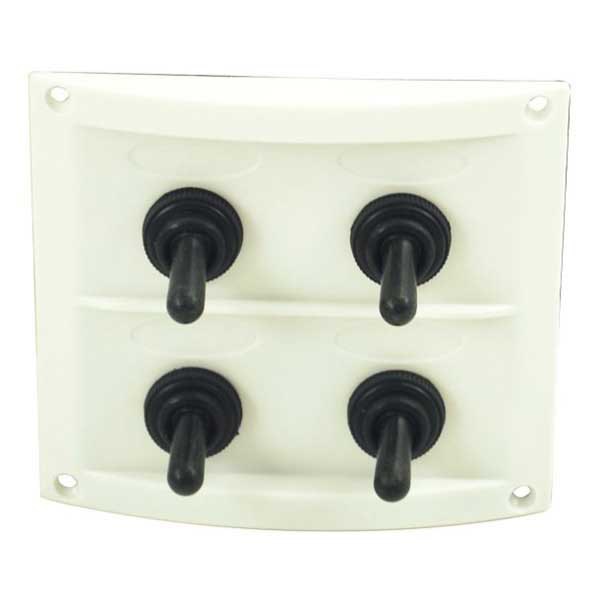 Euromarine Abs 4 Positions Waterproof Electrical Panel Beige 108 x 96 mm Euromarine Abs 4 Positions Waterproof Electrical Panel Beige 108 x 96 mm von Euromarine