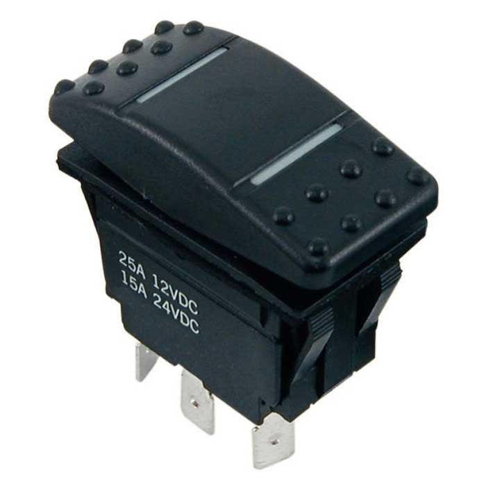 Euromarine On-off-mom Illuminated Waterproof 3 Contacts Rocker Switch Schwarz 21 x 36 mm Euromarine On-off-mom Illuminated Waterproof 3 Contacts Rocker Switch Schwarz 21 x 36 mm von Euromarine