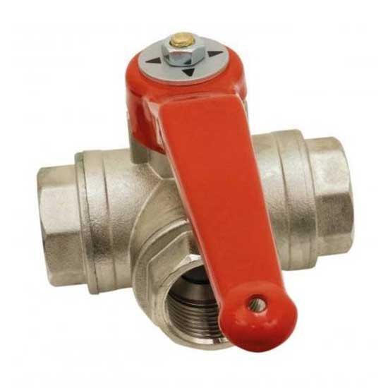 Euromarine Pn40 3 Way Ball Valve Golden 1/2´´ von Euromarine