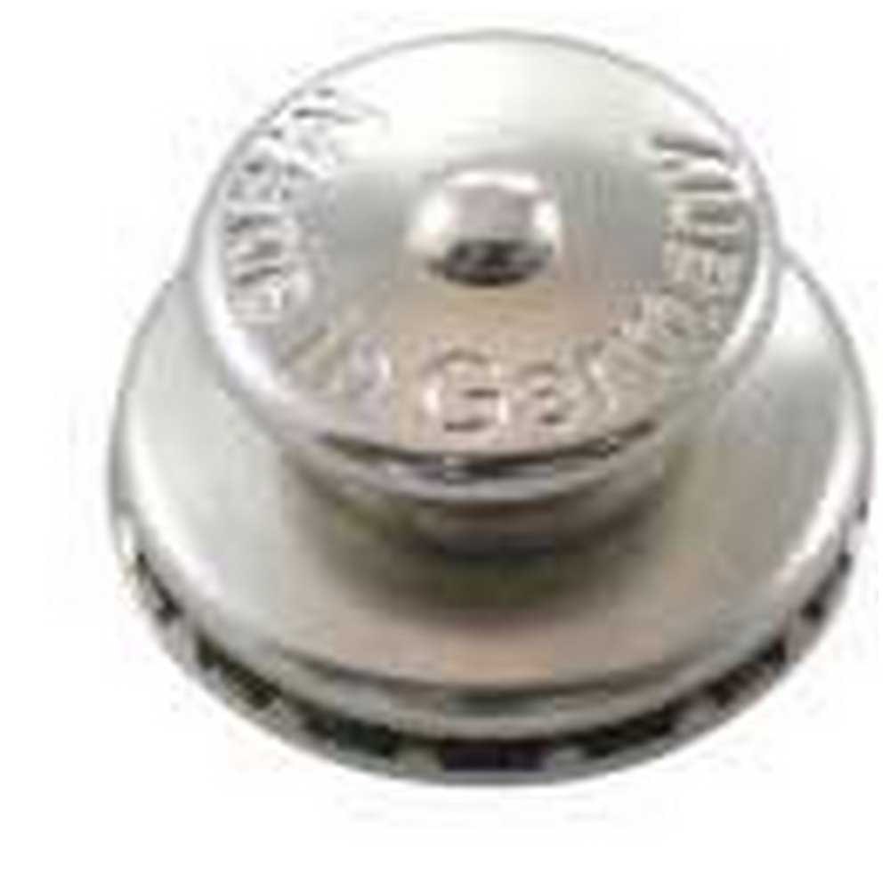 Euromarine Tenax Canvas Reduced Head Closure Button 5 Units Silber von Euromarine