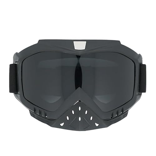 Euvdora Motorradbrille Snowboard Jet Goggles Anti-Fog Anti-Glare Skibrille für Damen Herren Jugendliche von Euvdora
