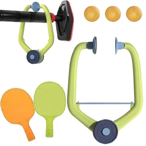 Euyehn Door PingPong GAMEOVER The Door, Door Frame Mount Train Table Tennis Skills Portable Set, Adjustable Doorway Game Pingpong Trainer Door Jam Pingpong Starter Kit For Living Room, Bedroom von Euyehn