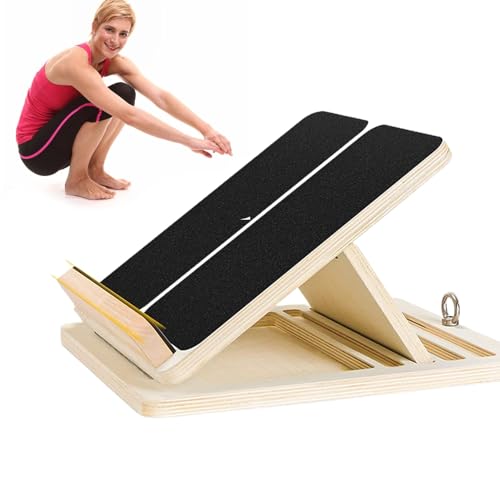 Eventerde Wadendehner Aus - Professionelles Schrägbrett Aus, Einstellbares Rutschfestes Schrägbrett, Schrägtisch Aus, Holzschrägbrett Schrägbrett Zur Wadendehnung 38x30cm Eventerde Wadendehner Aus - Professionelles Schrägbrett Aus, Einstellbares Rutschfestes Schrägbrett, Schrägtisch Aus, Holzschrägbrett Schrägbrett Zur Wadendehnung 38x30cm von Eventerde