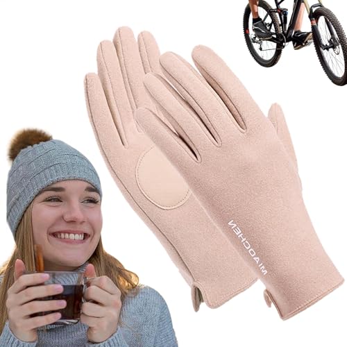 Eventerde Winterhandschuhe für Damen,Winterhandschuhe für Damen,Warme Handschuhe Winterhandschuhe | Skihandschuhe, Fahrradhandschuhe, Thermohandschuhe zum Fahren, Radfahren von Eventerde