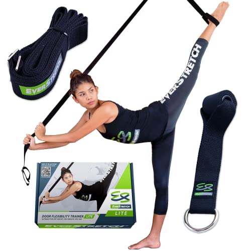 EverStretch StretchBand: Werde noch Flexibler mit dem Yoga Band Flexibility Trainer LITE Premium Stretching Equipment für Ballett, Tanz, Gymnastik. Bein Stretcher Deine Strap Stretch Maschine von EverStretch