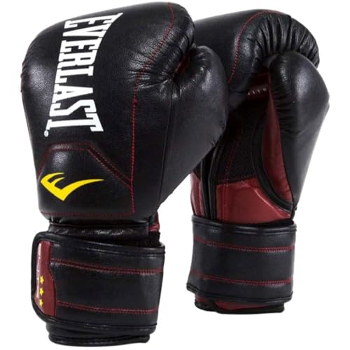 Everlast Boxhandschuhe Trainingshandschuhe Schwarz Elite Muay Thai Glove von Everlast