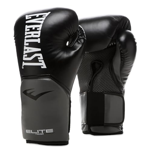 Everlast Unisex – Erwachsene Boxhandschuhe Pro Style Elite Glove Handschuhe Schwarz / Grau 8oz Everlast Unisex – Erwachsene Boxhandschuhe Pro Style Elite Glove Handschuhe Schwarz / Grau 8oz von Everlast