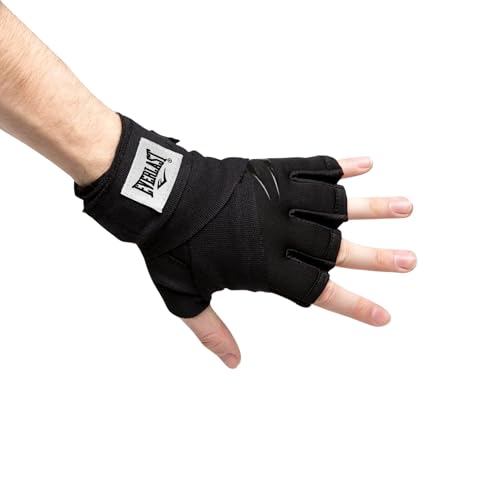 Everlast Unisex - Erwachsene Handbandage Evergel Fastwraps, Schwarz, XL Everlast Unisex - Erwachsene Handbandage Evergel Fastwraps, Schwarz, XL von Everlast
