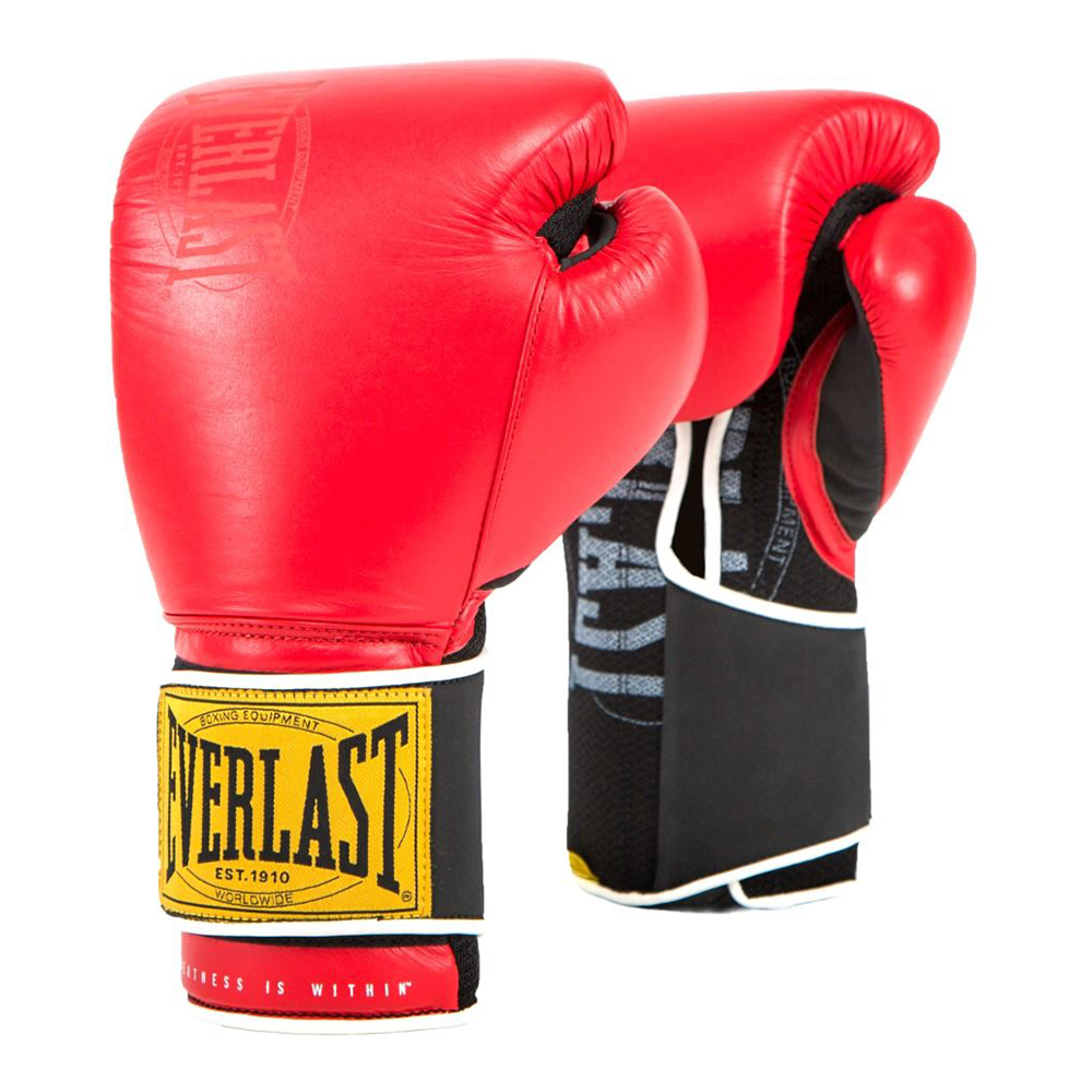 Everlast 1910 Classic Artificial Leather Boxing Gloves Rot 14 oz Everlast 1910 Classic Artificial Leather Boxing Gloves Rot 14 oz von Everlast
