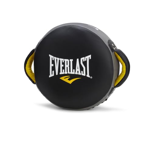 Everlast Unisex – Erwachsene Punch Shield Leather Box Equipment, Schwarz, Einheitsgröße EU von Everlast