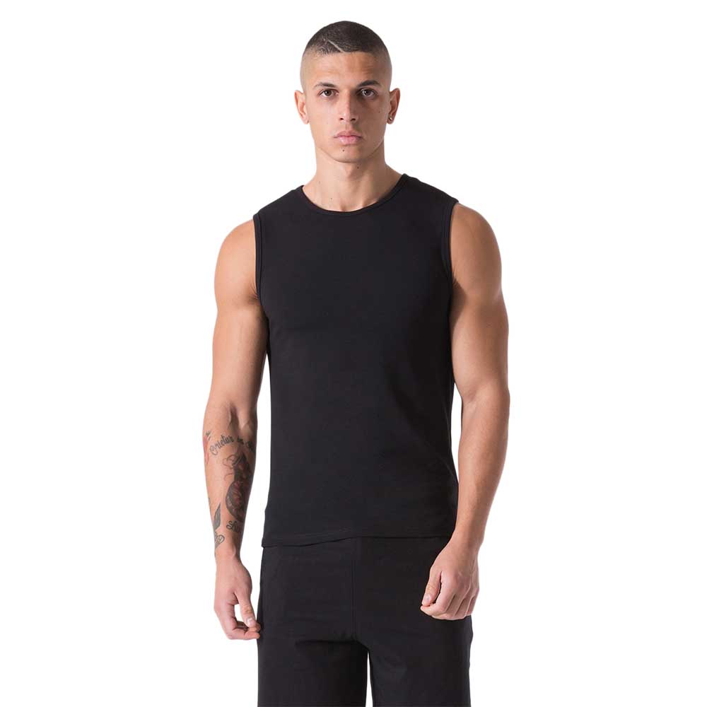 Everlast Canotta Jersey Strechech Gym Sleeveless T-shirt Schwarz L Mann von Everlast