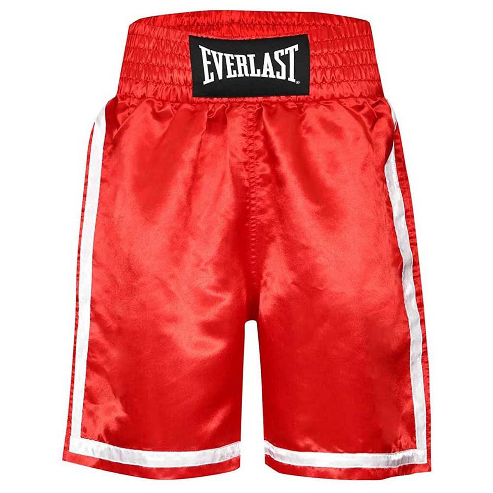 Everlast Competition Boxing Trunks Rot M Mann von Everlast